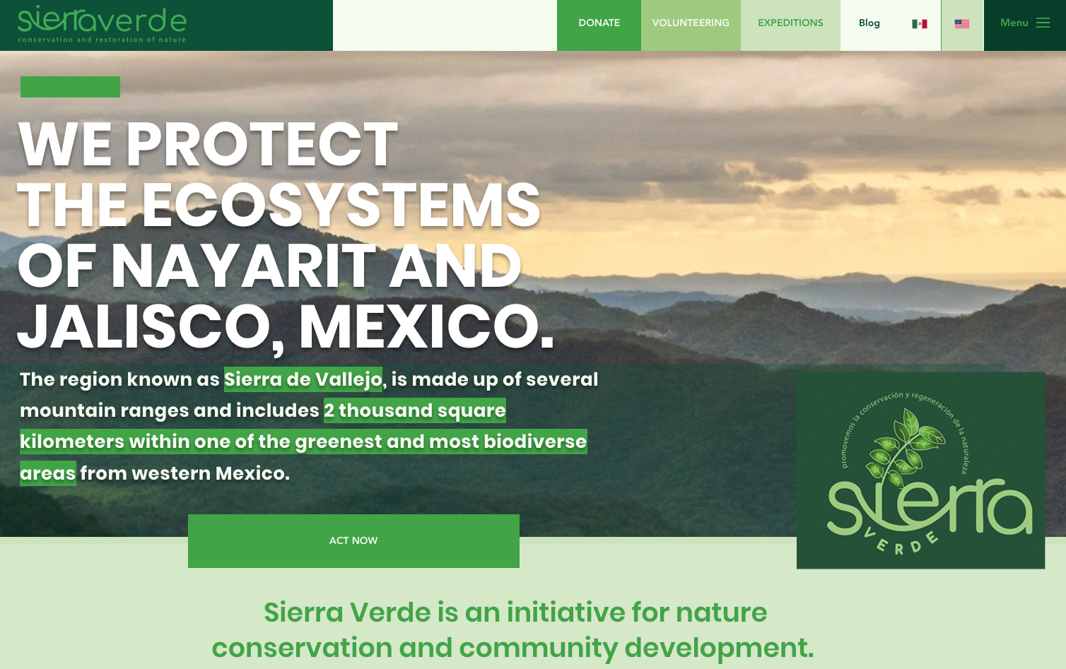 Sierra Verde Nature conservation
